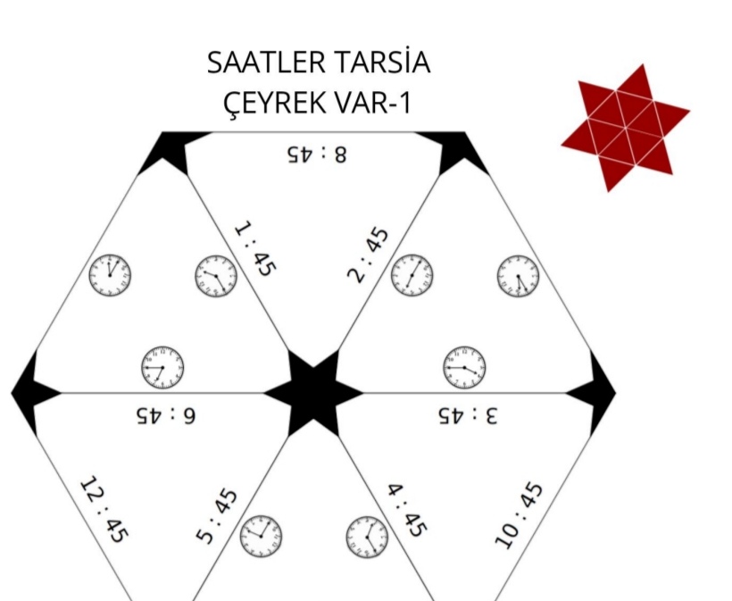 ÇEYREK SAATLER TARSİA-1
