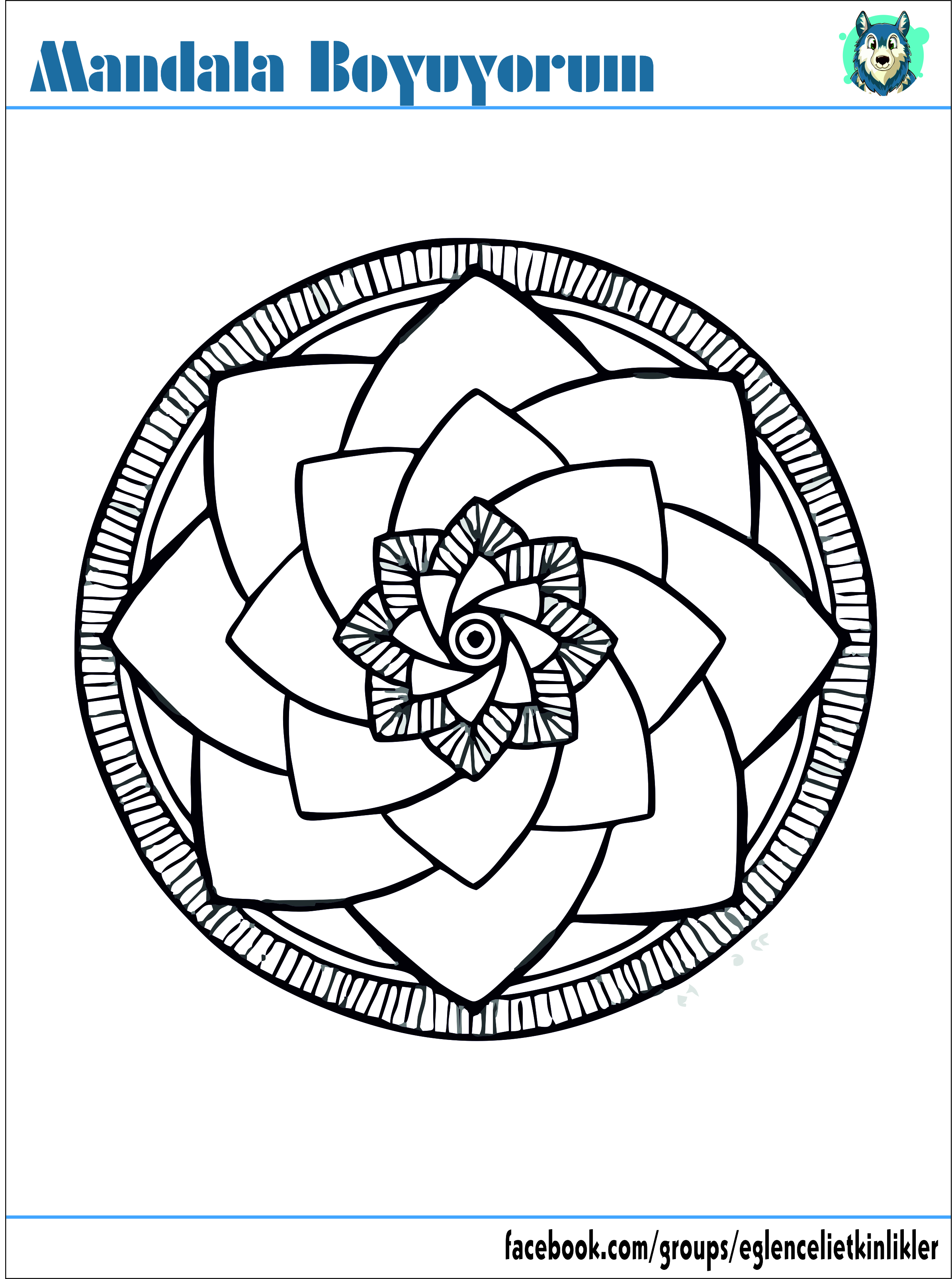 Mandala Öğreniyorum 1 / Etkinlik Kitapçığı