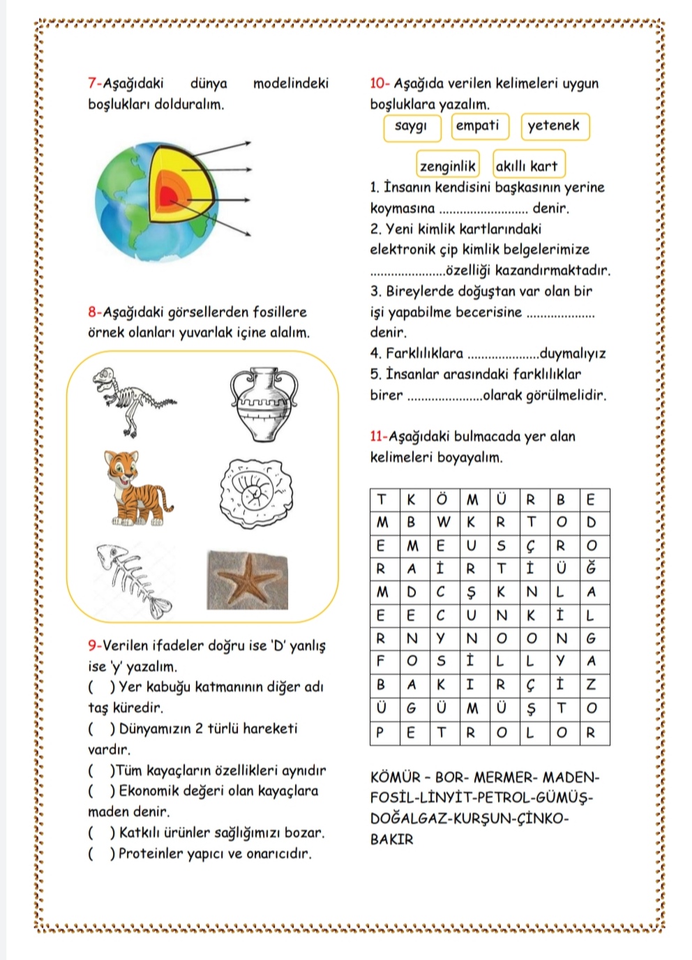 Tatil Çalışması 