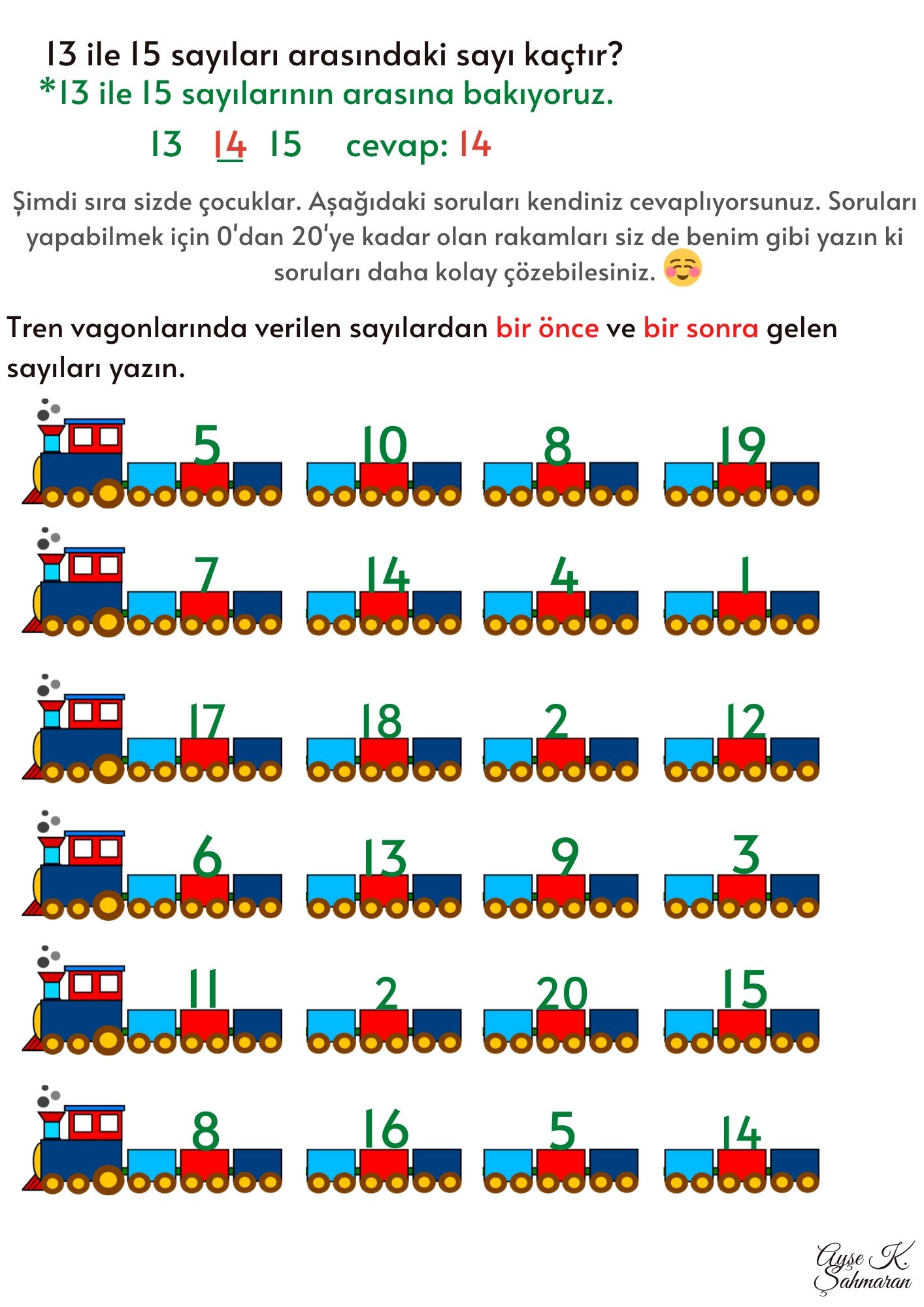 Önce-Sonra-Arasında Konu Anlatımlı Etkinlikler