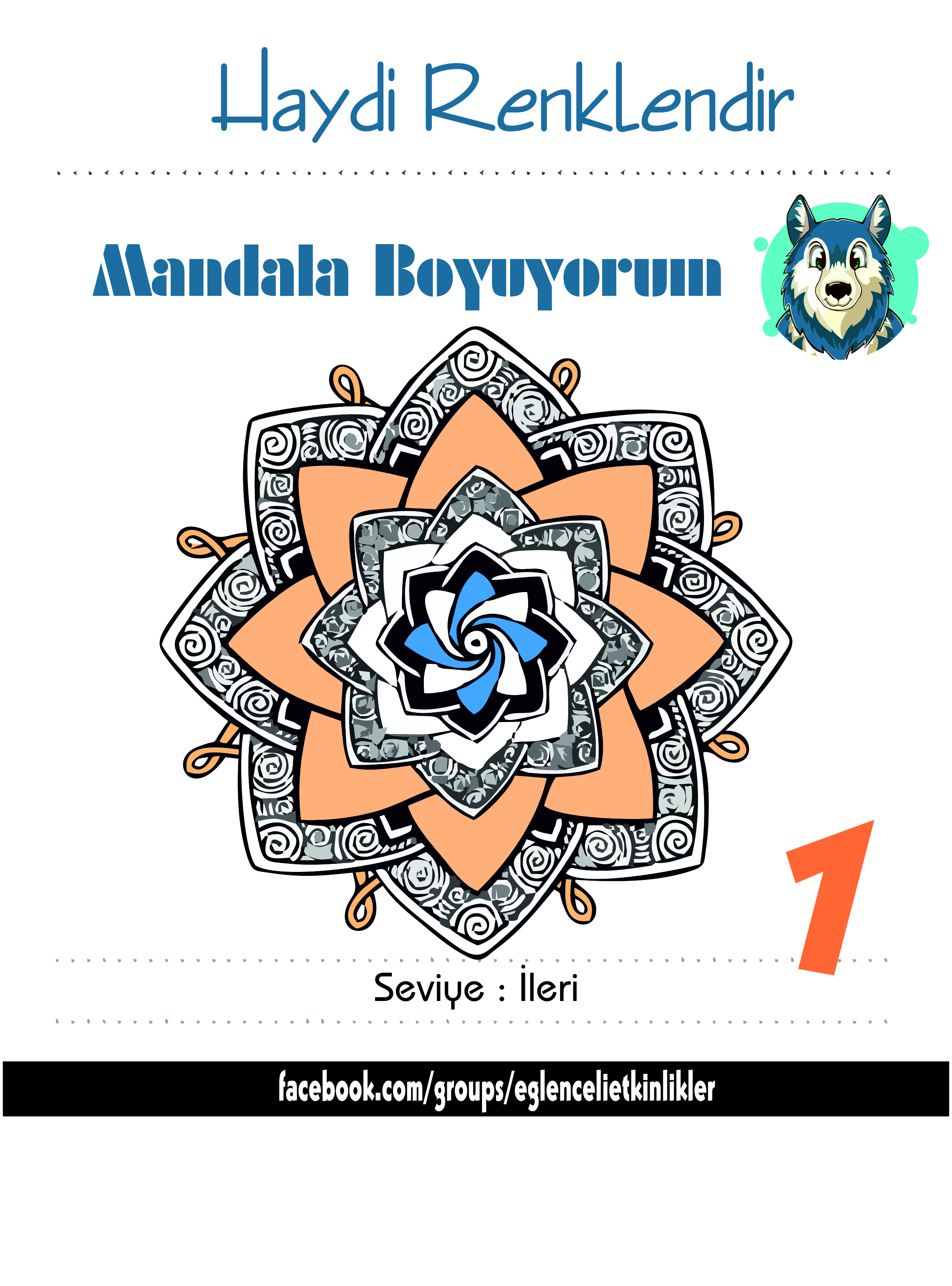 Mandala Öğreniyorum 1 / Etkinlik Kitapçığı
