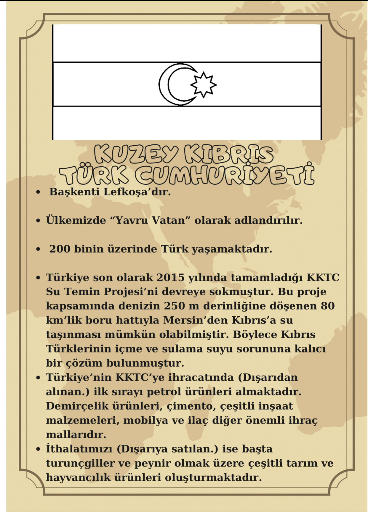 Türk Cumhuriyetleri- 4.Sınıf 