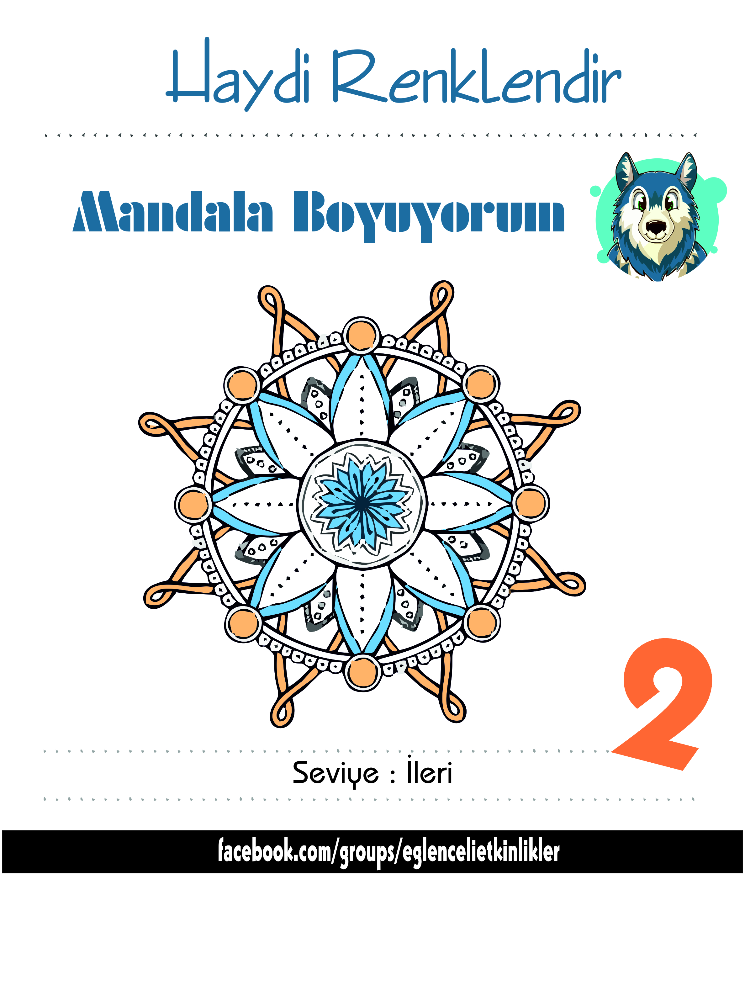 Mandala Öğreniyorum 2 / Etkinlik Kitapçığı