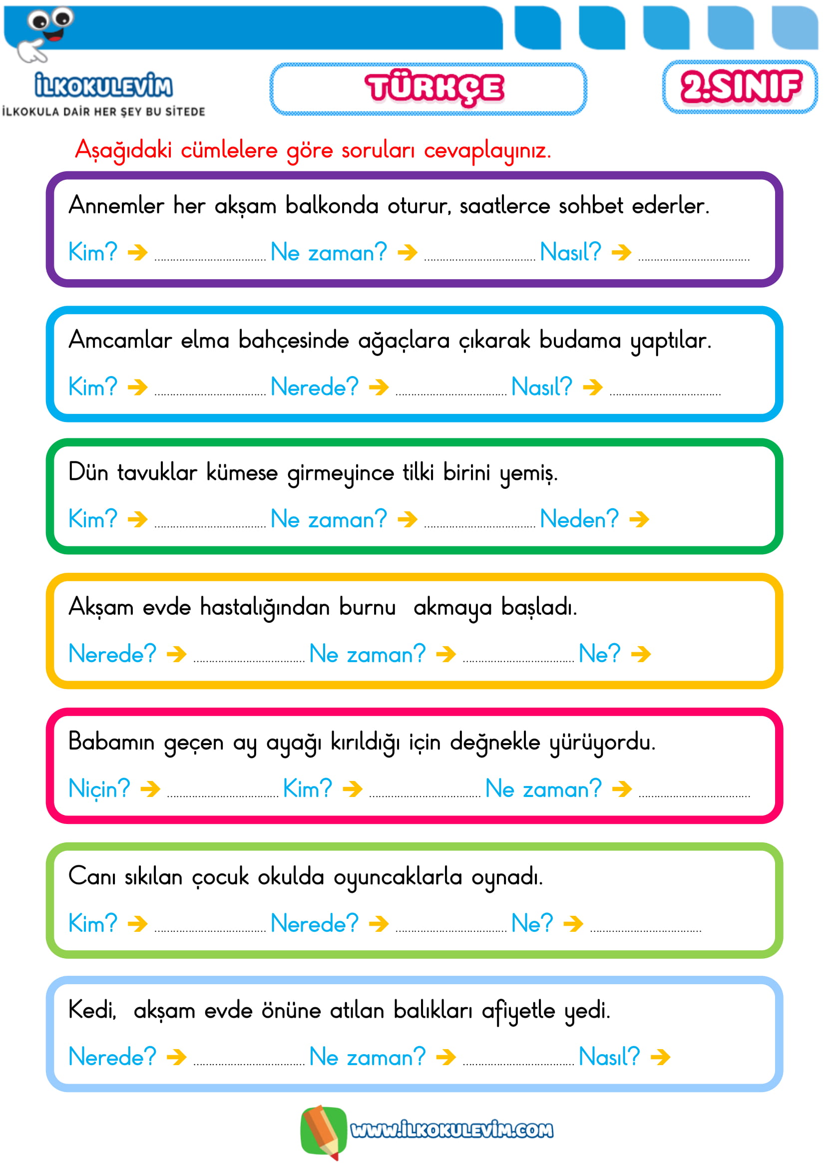 2.SINIF 08 NİSAN 2020 ETKİNLİKLERİ