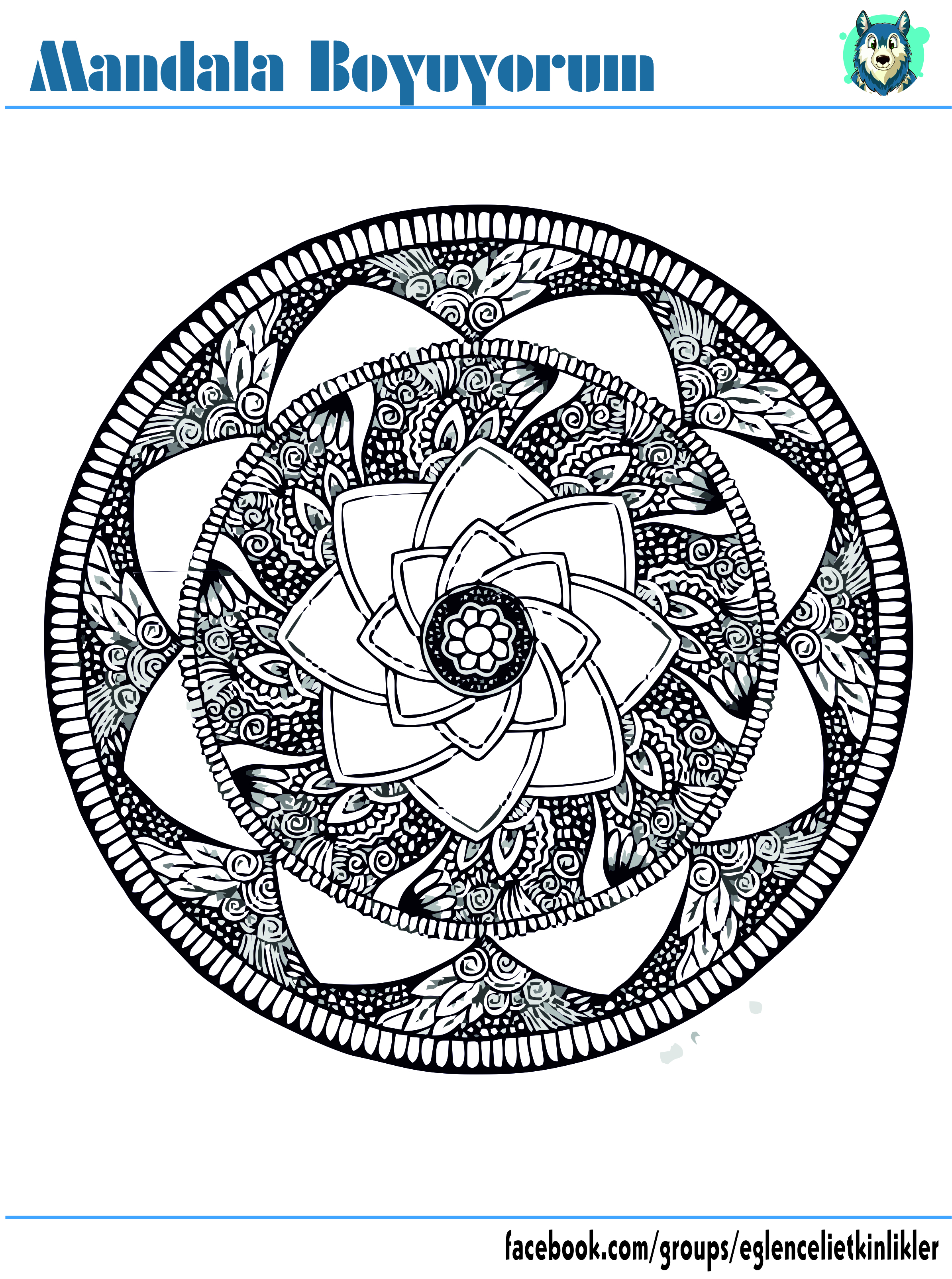 Mandala Öğreniyorum 2 / Etkinlik Kitapçığı