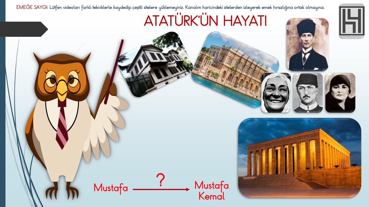 Atatürk'ün Hayatı (Hayat Bilgisi-1) Konu Anlatımı