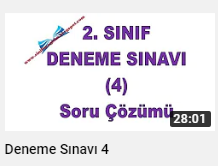 Deneme Sınavı 4