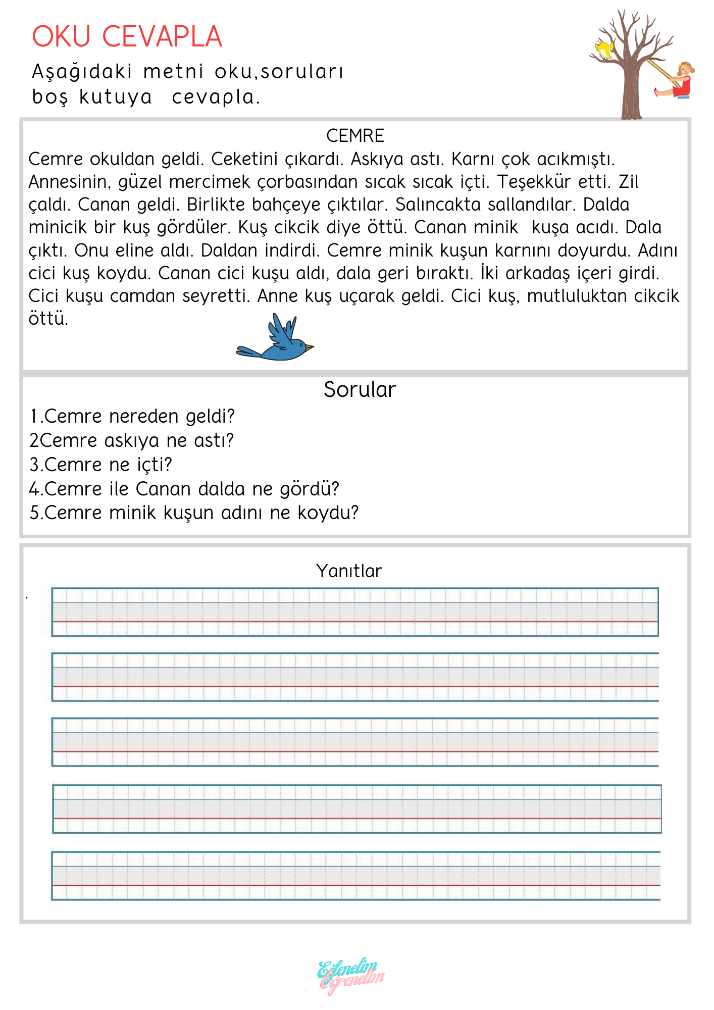 Oku,Cevapla C Sesi 