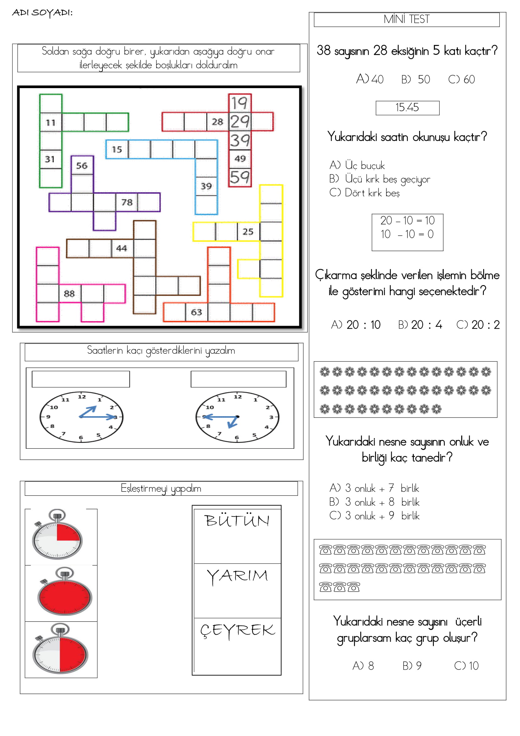 Matematik Tekrar 18