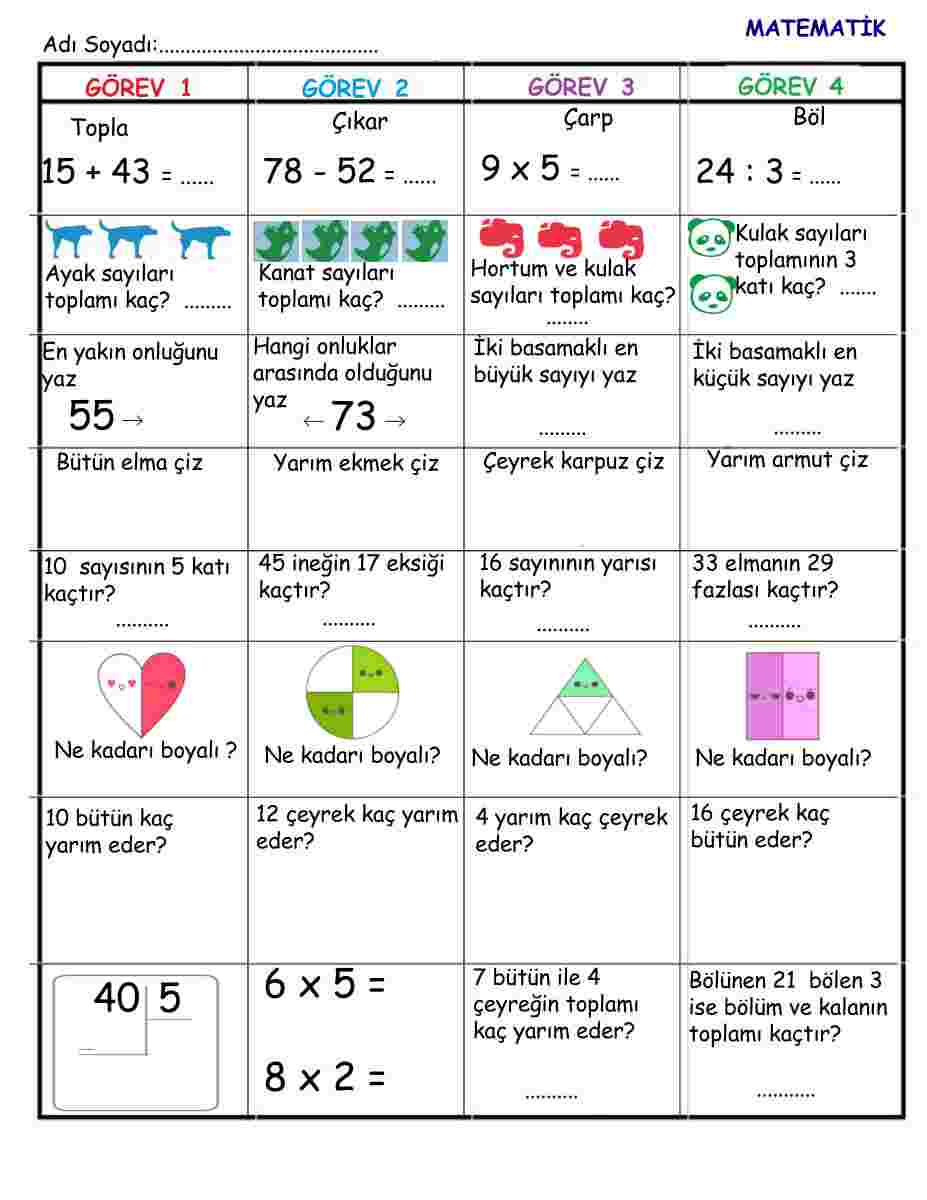 Matematik Telafi 3