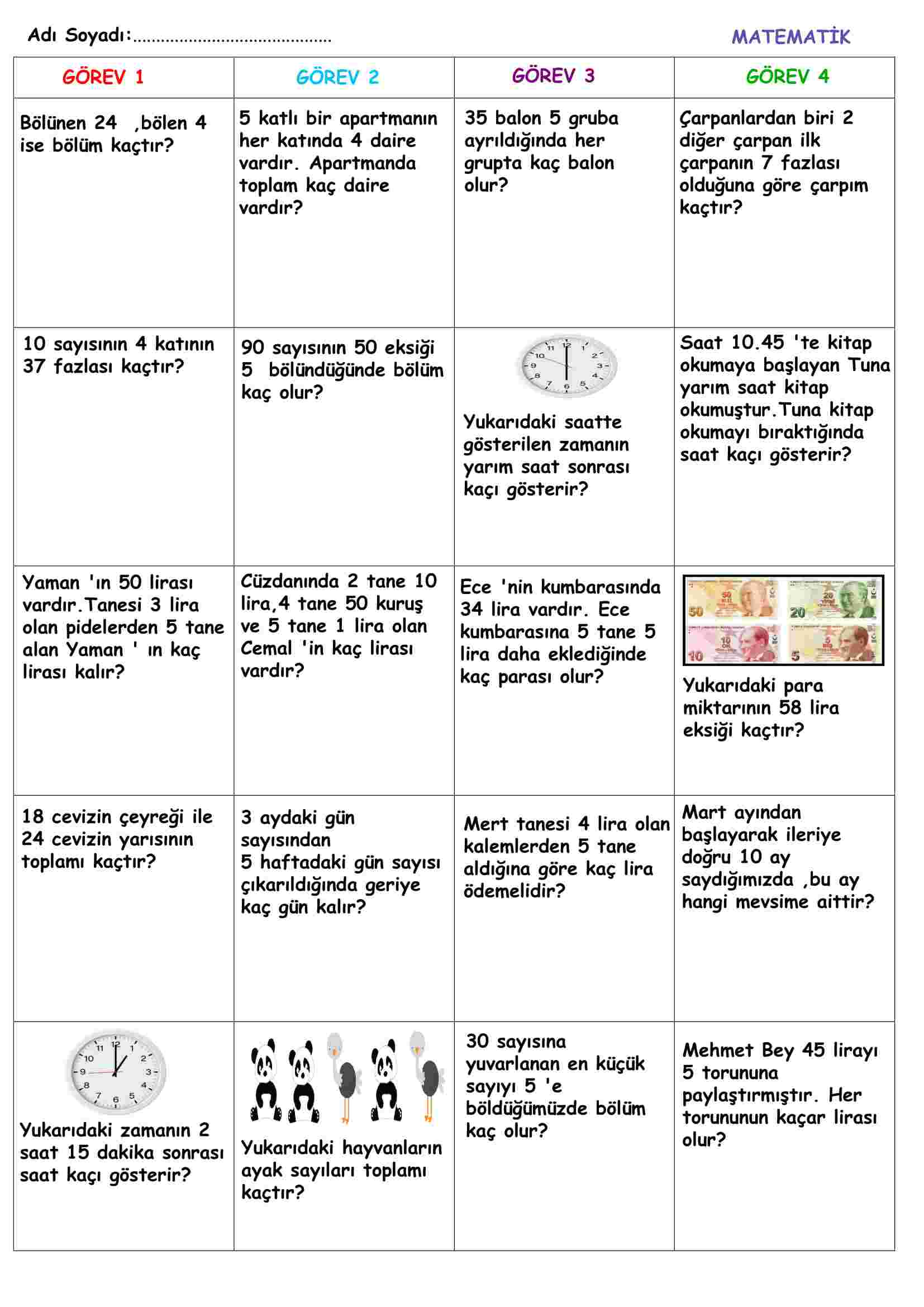 Matematik Telafi 5