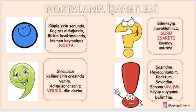 NOKTALAMA İŞARETLERİ ŞİİR